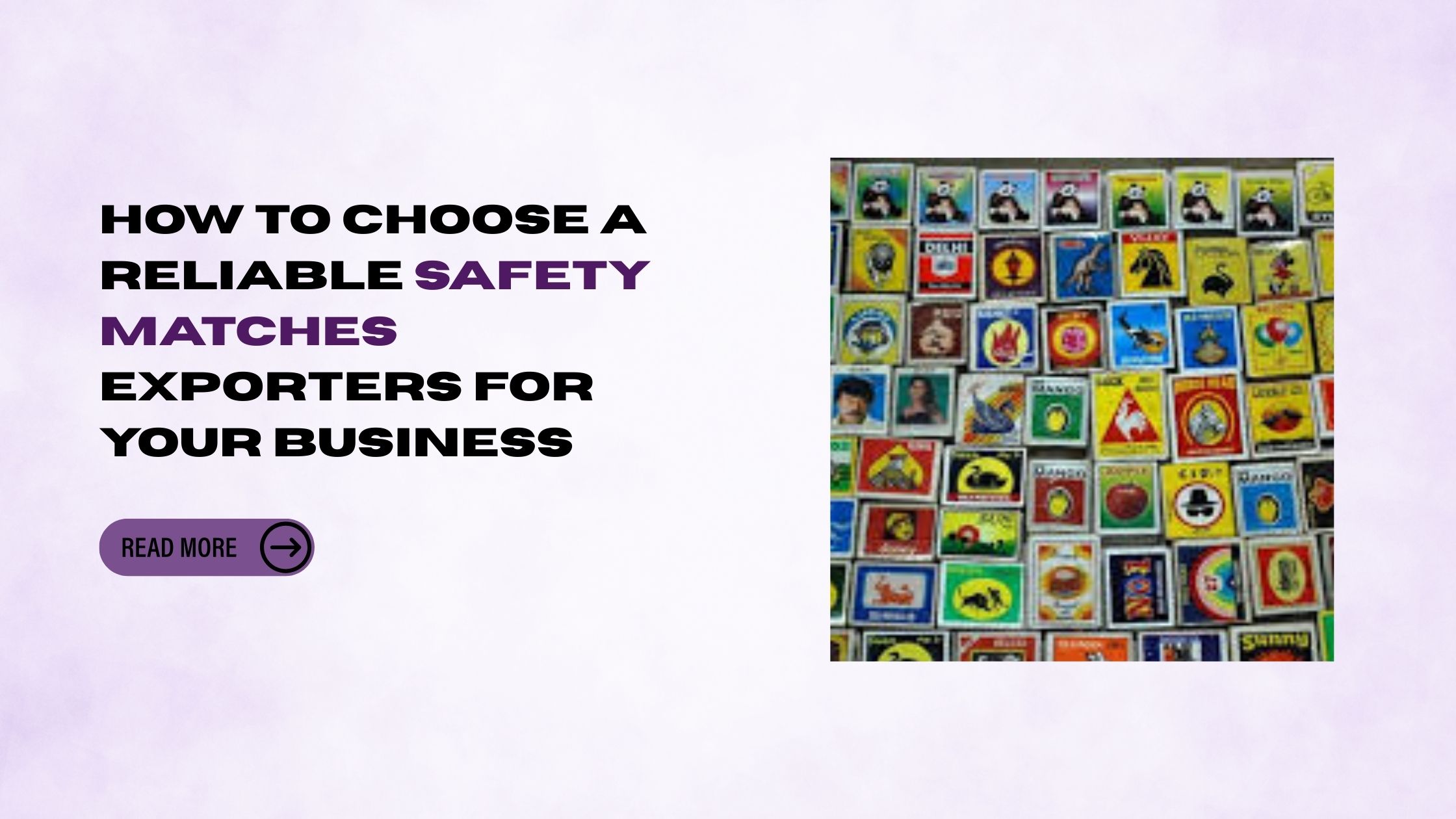 Safety Matches Exporters